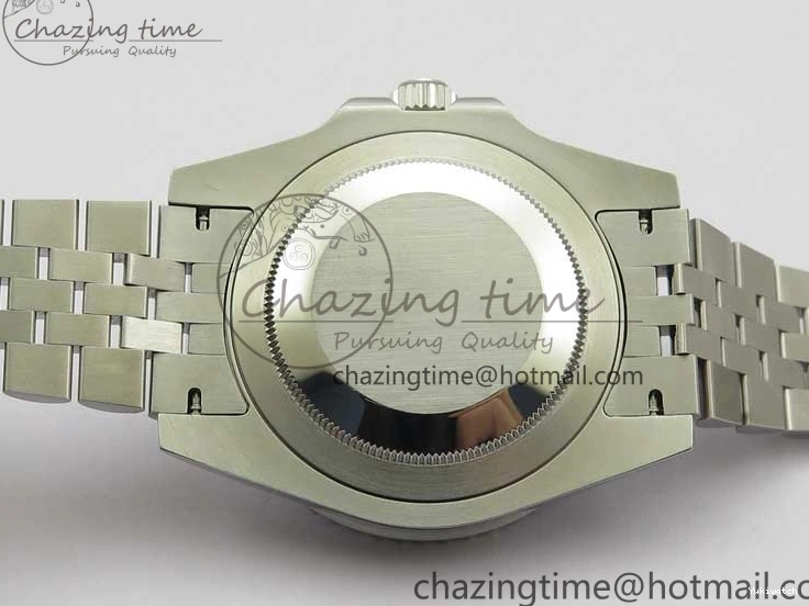 GMT-Master Blue 904L V3 Diamonds Jubilee Dial GMF Bracelet SA3285 II Steel On CHS White Bezel Black Edition Best 0330